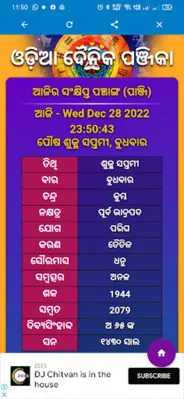 Odia ePanjika (Calendar) 2023 android App screenshot 4